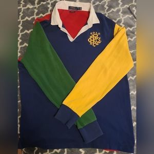 PRL SCRIBBLE COLORBLOCK RUGBY